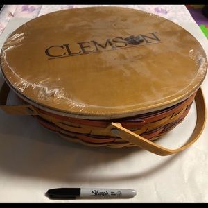 Longaberger Clemson University Picnic Basket